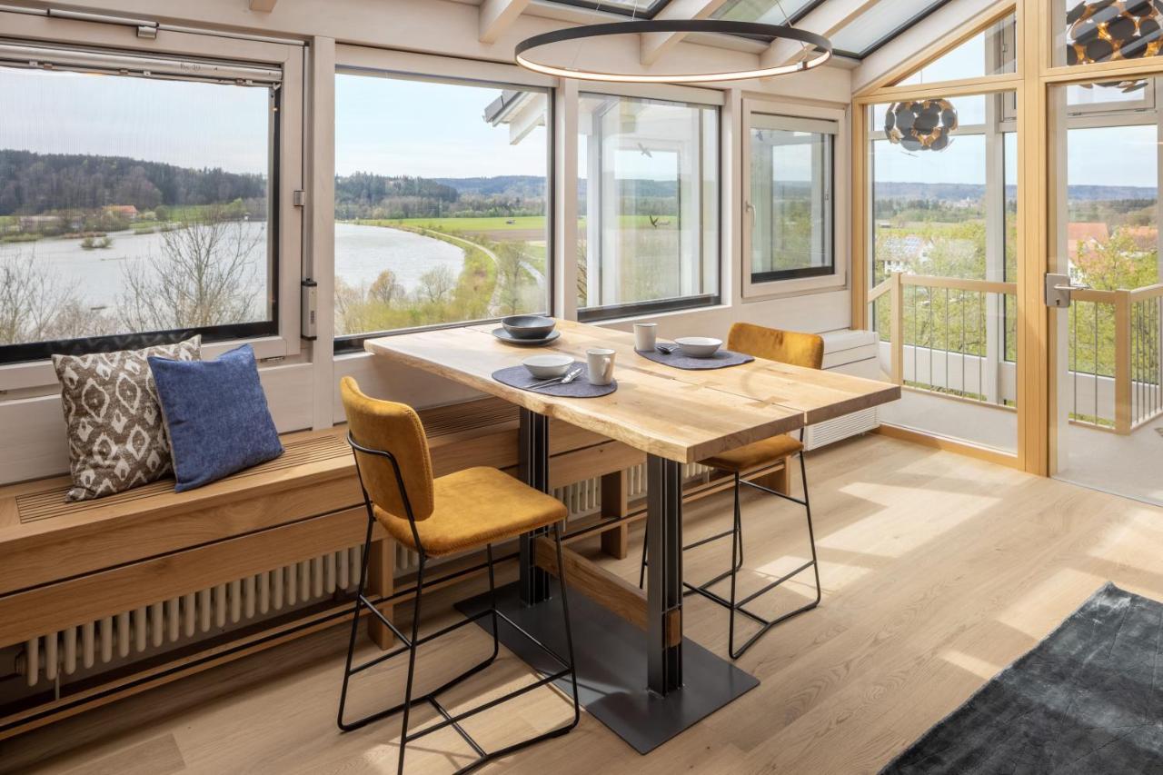 Stille X Weite - Hochwertige Wohnung Mit See-Panorama Kronburg Екстер'єр фото
