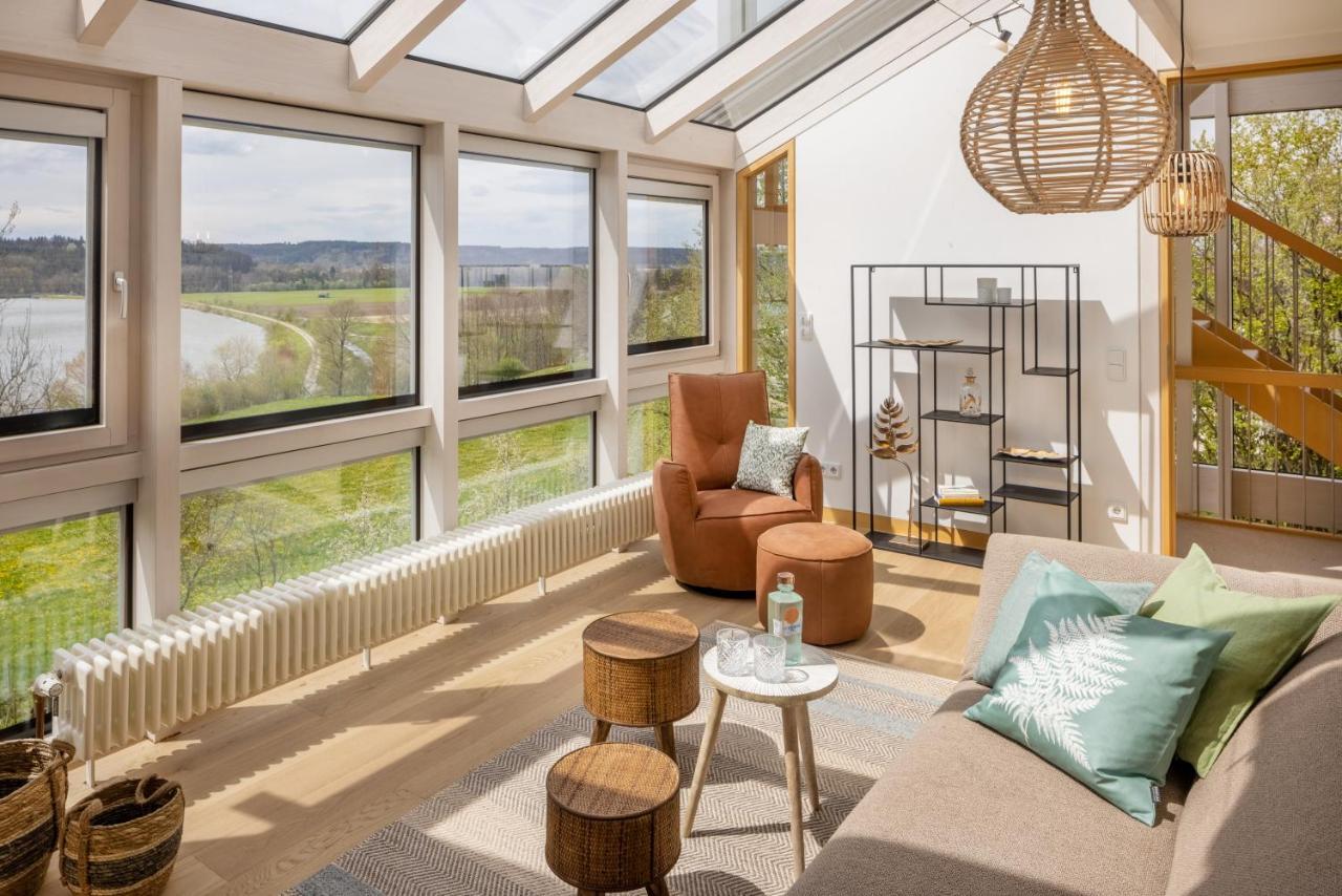 Stille X Weite - Hochwertige Wohnung Mit See-Panorama Kronburg Екстер'єр фото