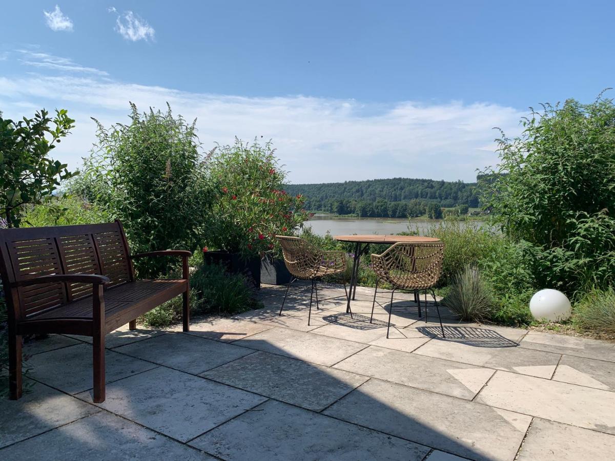 Stille X Weite - Hochwertige Wohnung Mit See-Panorama Kronburg Екстер'єр фото